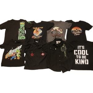 Bundle Boys Shirts Hawaiian Lego Yoshi Motorcylce Cool